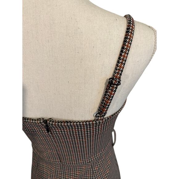 Forever 21 Plaid mini dress size M - casual, business, comfortable - Picture 4 of 5